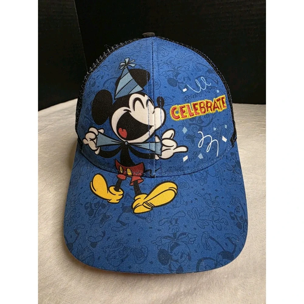 Disney Mickey Mouse Youth Baseball Hat Cap‎ Celebrate 2019  90th Birthday
